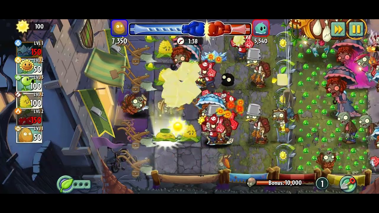 Plants Vs Zombies  Arena match win🔥🔥 #plantsvszombies #gameplay #gamingvideos #halku 