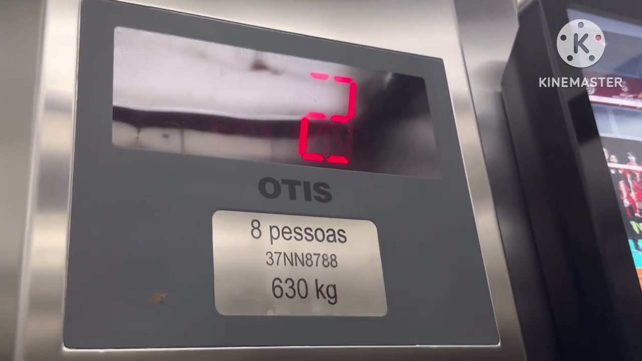 Luxo,música e voz!,Elevador Otis gen 2 no apartamento cidade verde