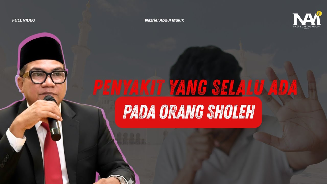 ORANG SOLEH BANYAK KENAK PENYAKIT INI..