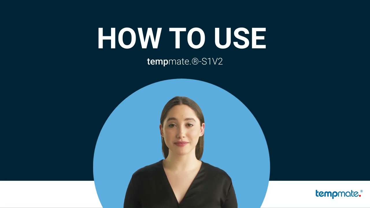 How To Use tempmate  S1V2