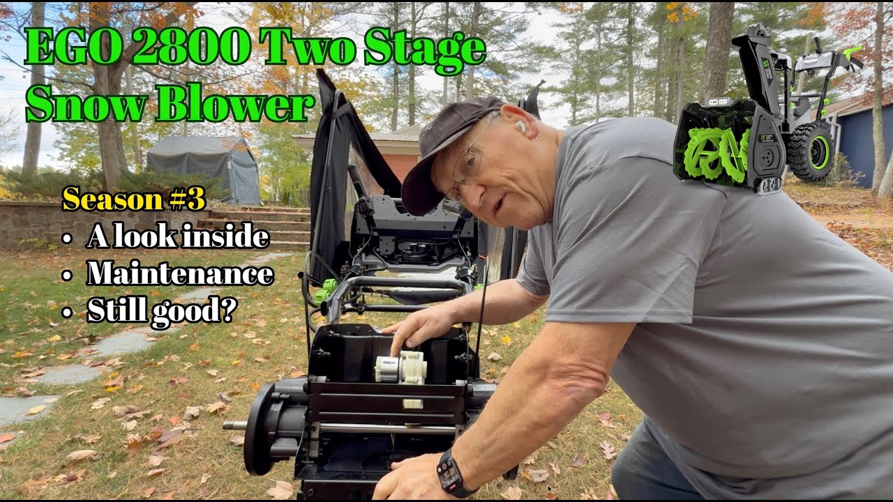 Снегоочиститель EGO 2800: обновление 3-го сезона