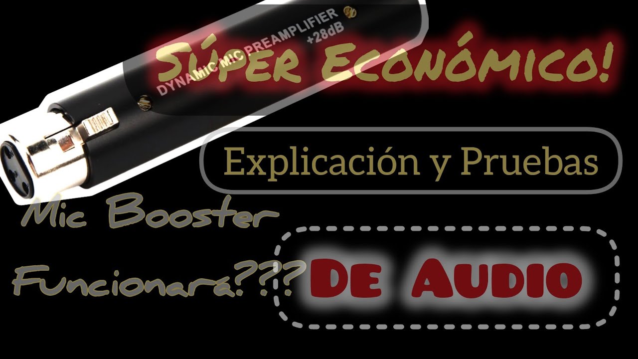 Qué IMPRESIÓN! Mic BOOSTER DYNAMITE M1 *Chino / Súper económico y hace lo mismo! #podcast #preamp