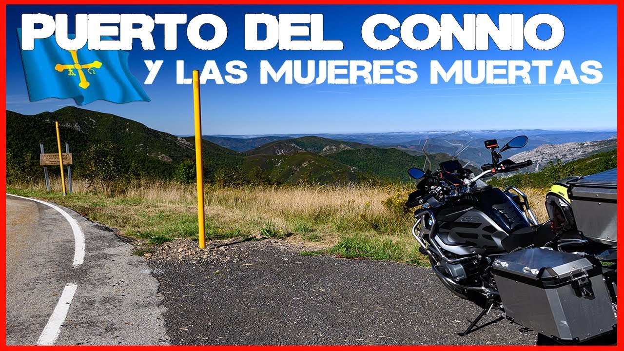 Rutas en MOTO por ESPAÑA/Puerto del Connio y Alto Mujeres Muertas(ASTURIAS)