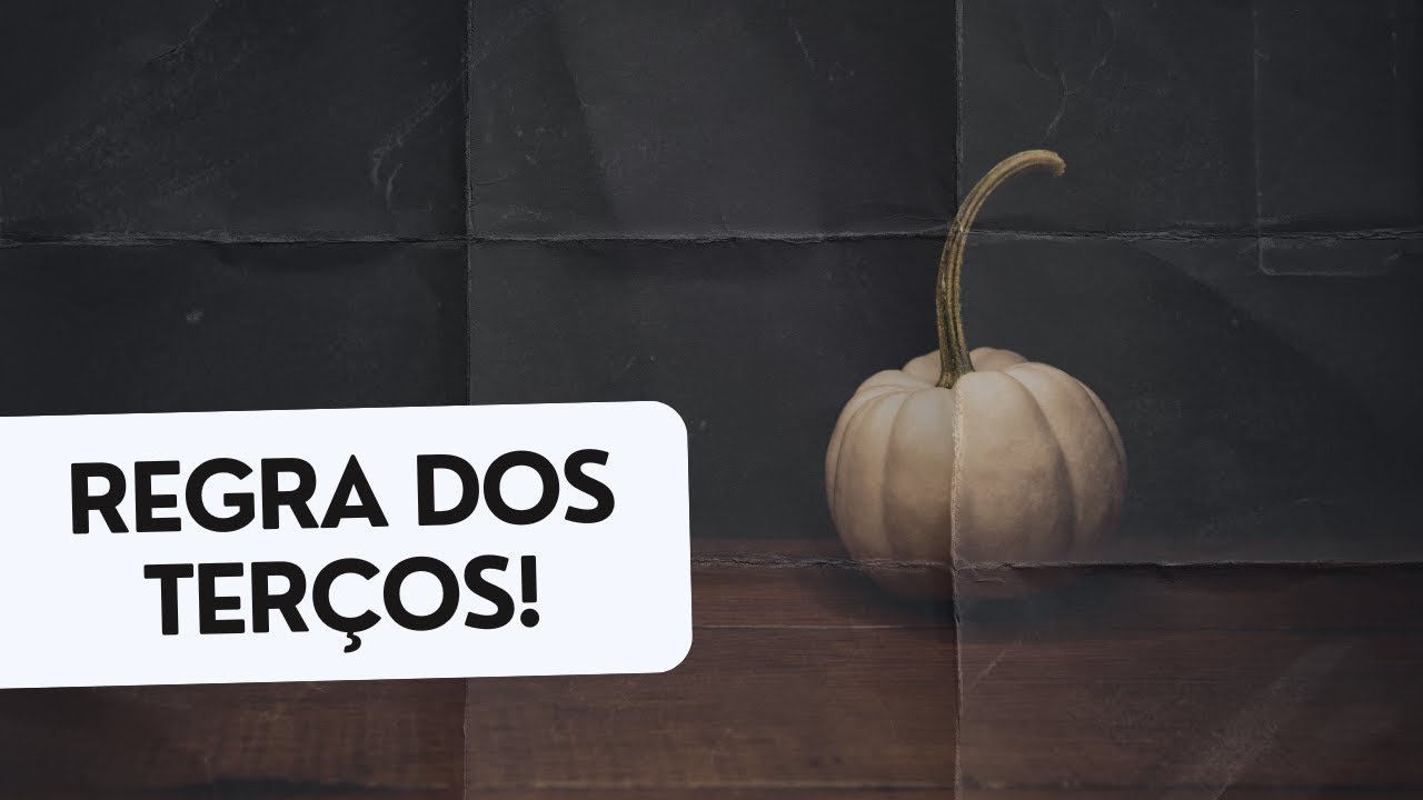 REGRA DOS TERÇOS - Composição Fotográfica em 2 minutos