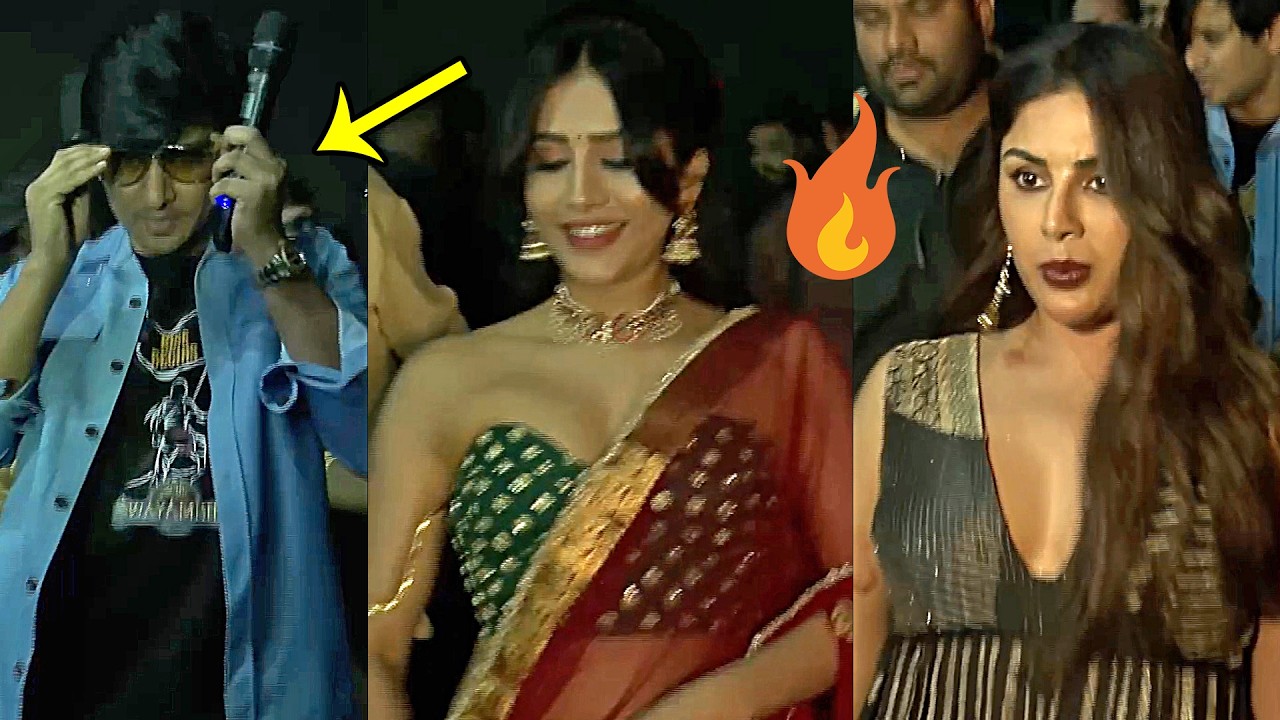 Nikhil, Samyukta & Nabha Natesh EXCLUSIVE Visuals At Swayambhu EPIC Teaser Massive Launch Event