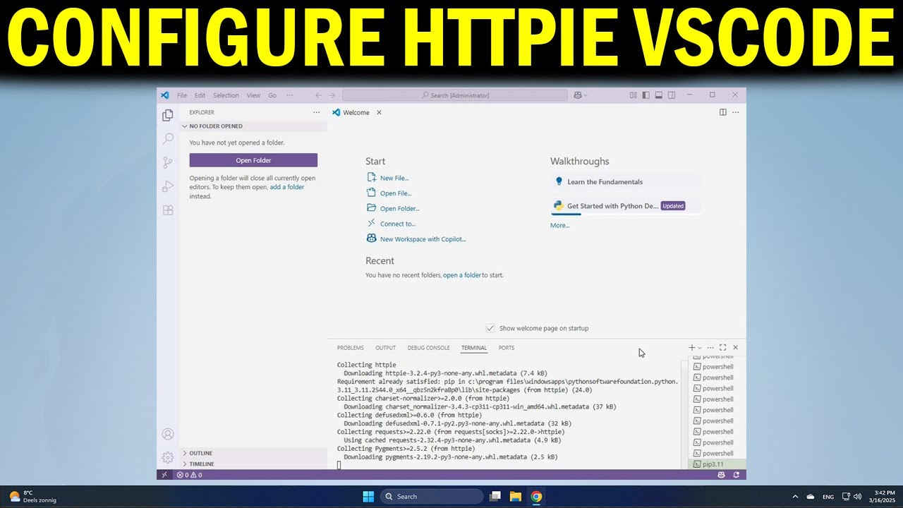 How To Configure HTTPie in VS Code for Effortless API Testing Complete Installation Guide for Phyton