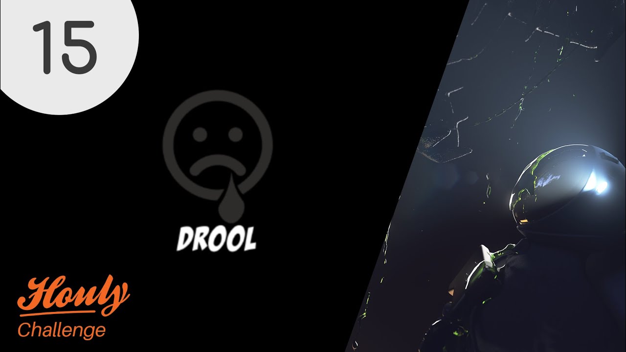 HOULY Challenge - Day 15: Drool (31 Days of VFX)