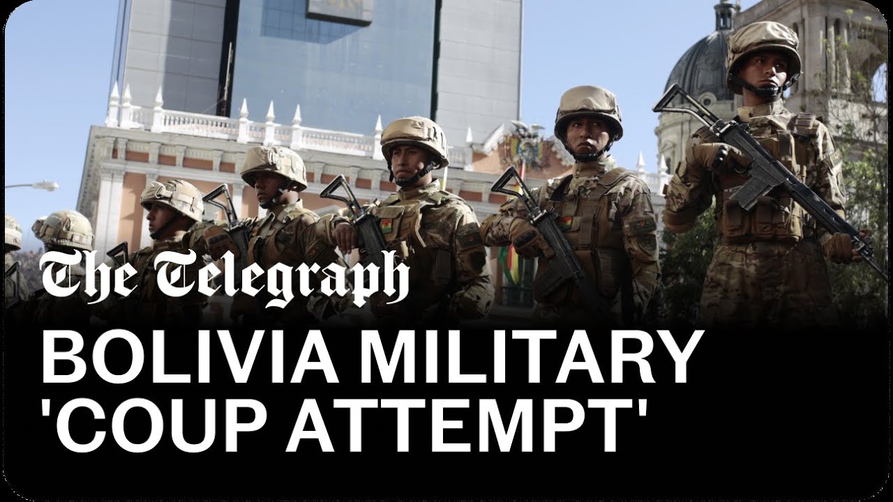 Soldiers storm Bolivian presidential palace in suspected coup attempt