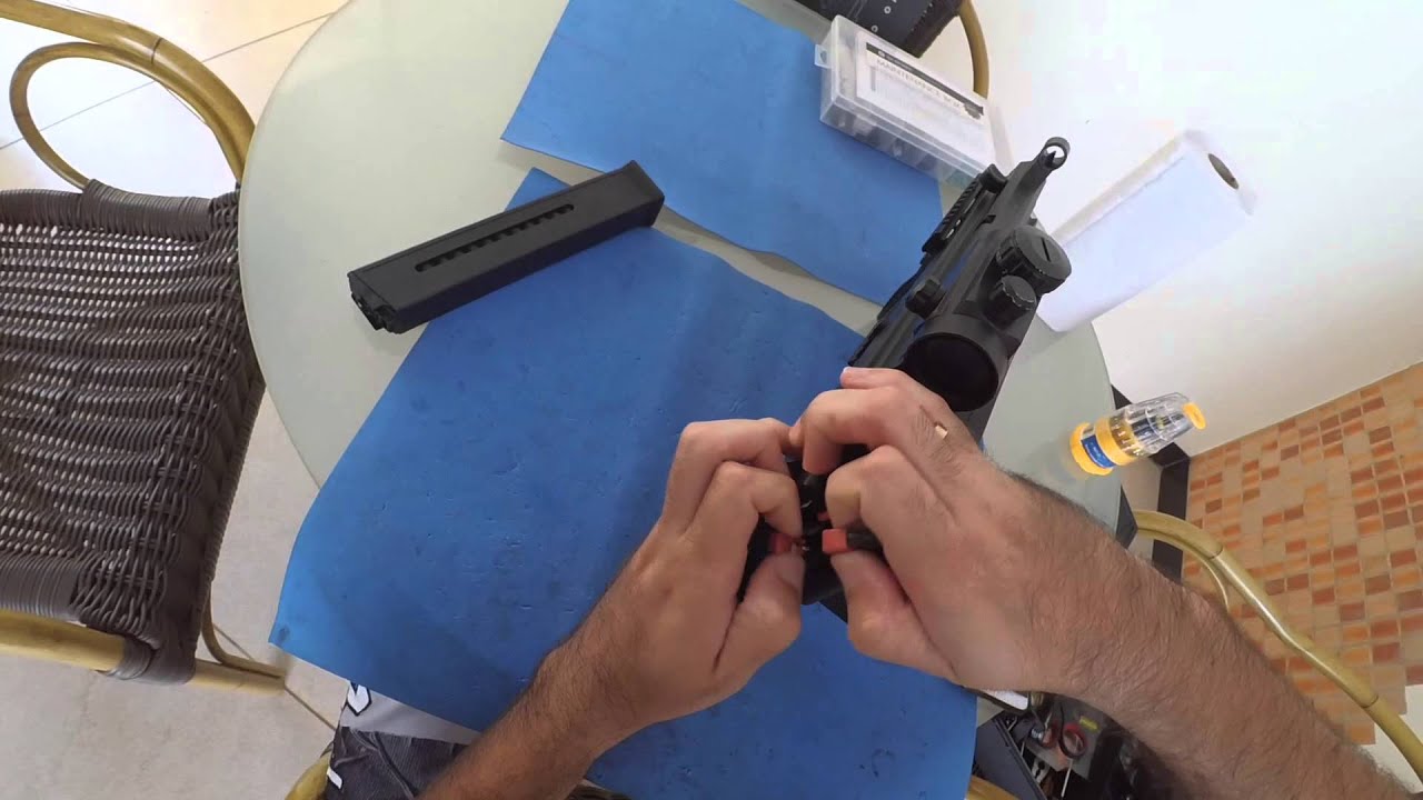 Desmontagem e Análise Umarex UMP airsoft