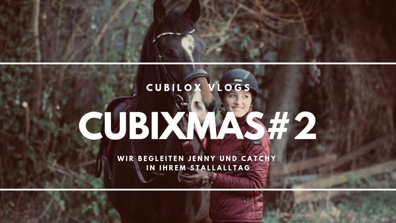 VLOG#2 🎄 cubiXMAS - Wir begleiten Jenny und Catchy in ihrem Stallalltag | Cubilox Vlogs