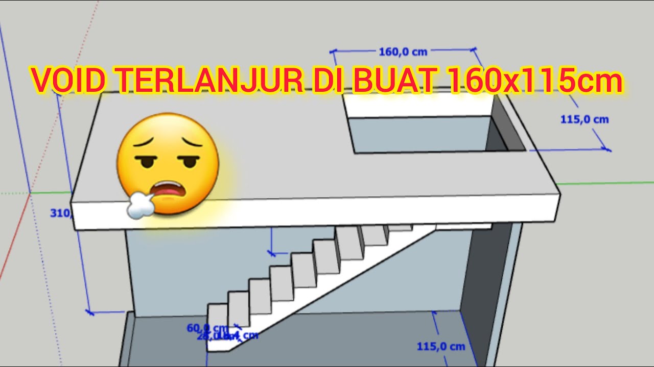 TERLANJUR DI BUAT, solusi untuk void yang terlalu kecil