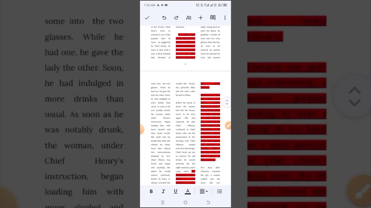 HOW TO ADD TRIPLE (3) COLUMNS IN GOOGLE DOCS DOCUMENT [MOBILE DEVICE]
