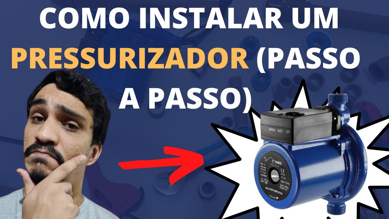 COMO INSTALAR UM PRESSURIZADOR? (PASSO A PASSO!)