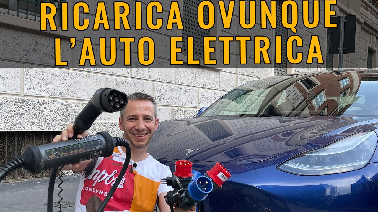 RICARICARE L'AUTO ELETTRICA OVUNQUE! Recensione JUICE BOOSTER 2 Stazione di ricarica portatile