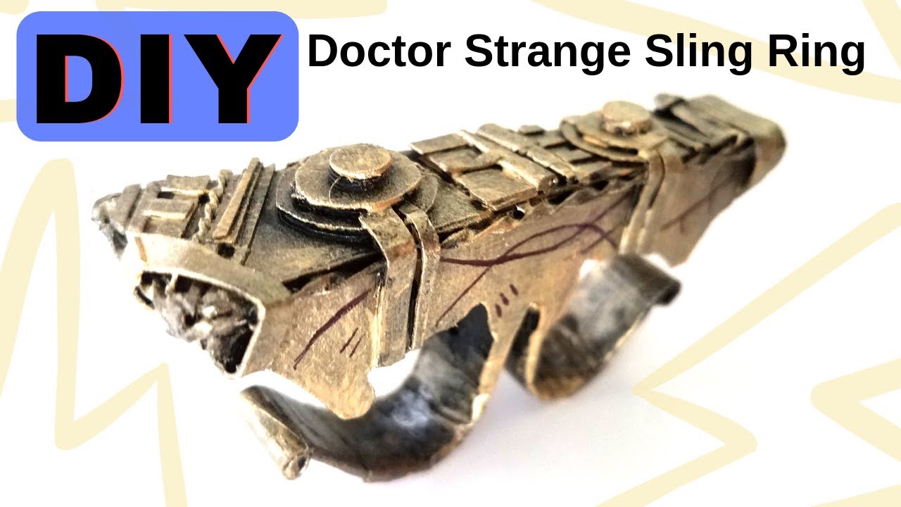 Doctor Strange Sling Ring | Cardboard DIY