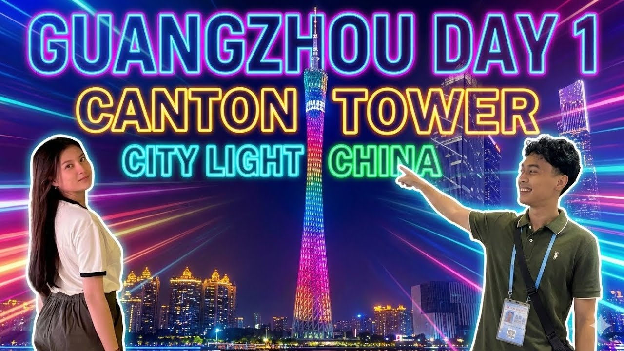 Exploring Guangzhou | Day 1 Travel Vlog