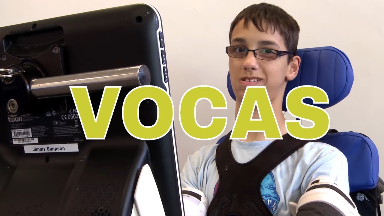 Disability Awareness uk VOCAs, voice output communication aids Percy Hedley Foundation