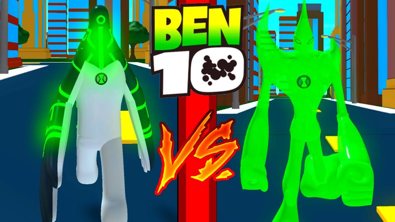 Ben 10 Upgrade VS Goop Roblox Ben 10 Arrival of Aliens
