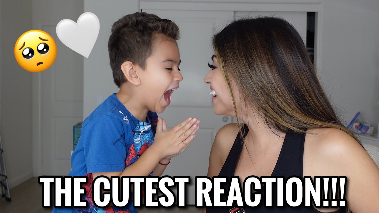 Telling my 5year old that IM PREGNANT!! |Yoatzi