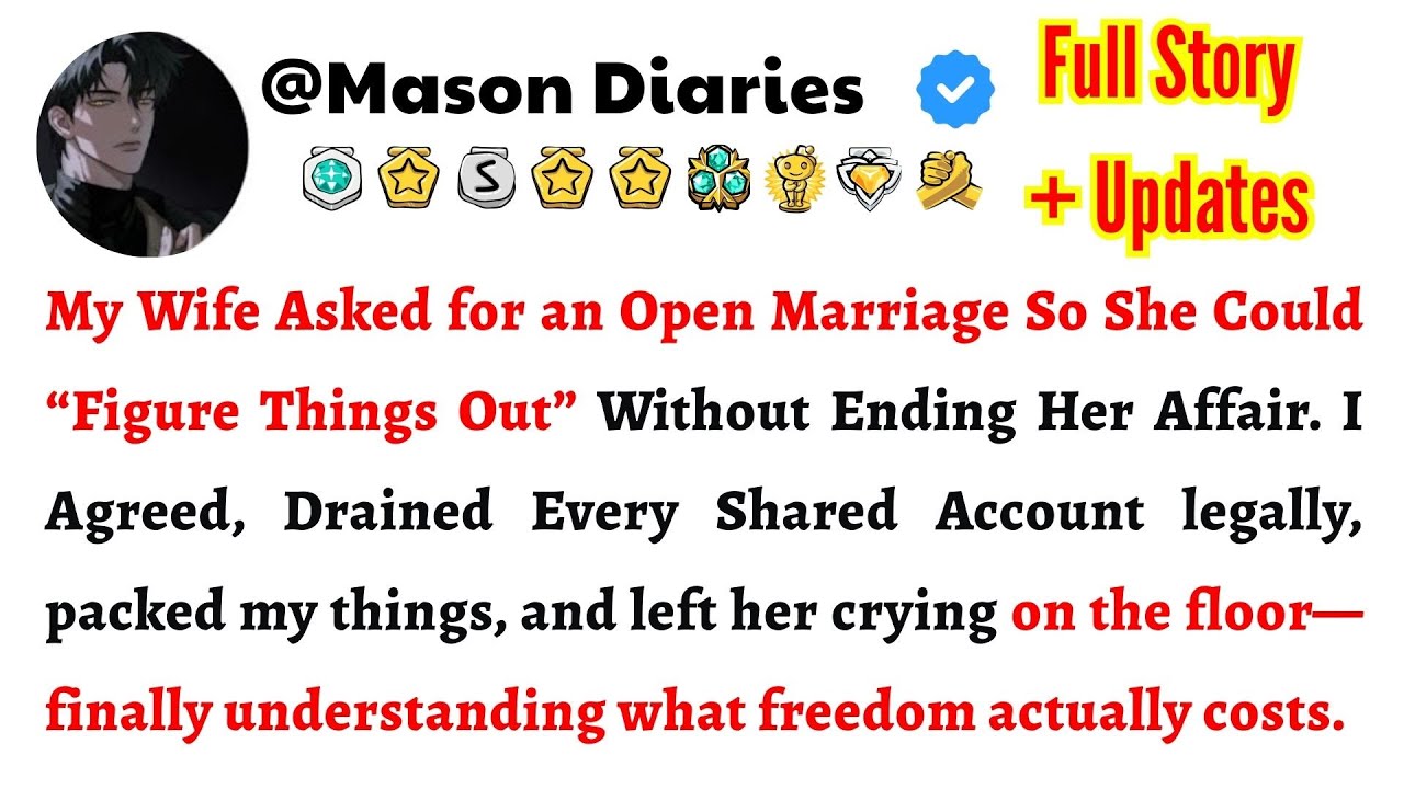 My Wife Asked for an Open Marriage So She Could “Figure Things Out” Without Ending Her Affair.