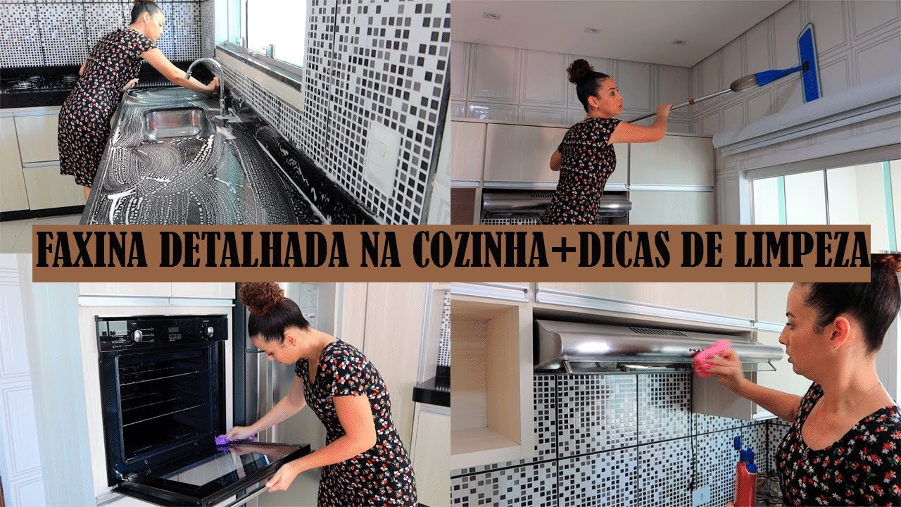 FAXINA NA COZINHA DETALHADA