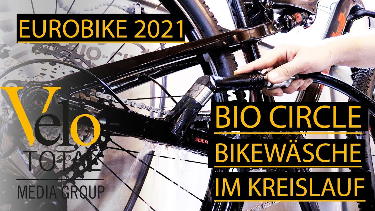 EUROBIKE 2021 - NEUHEITEN - BIO CIRCLE - ECO BIKE & PARTS WASHER - Bikew&auml;sche im Kreislaufsystem
