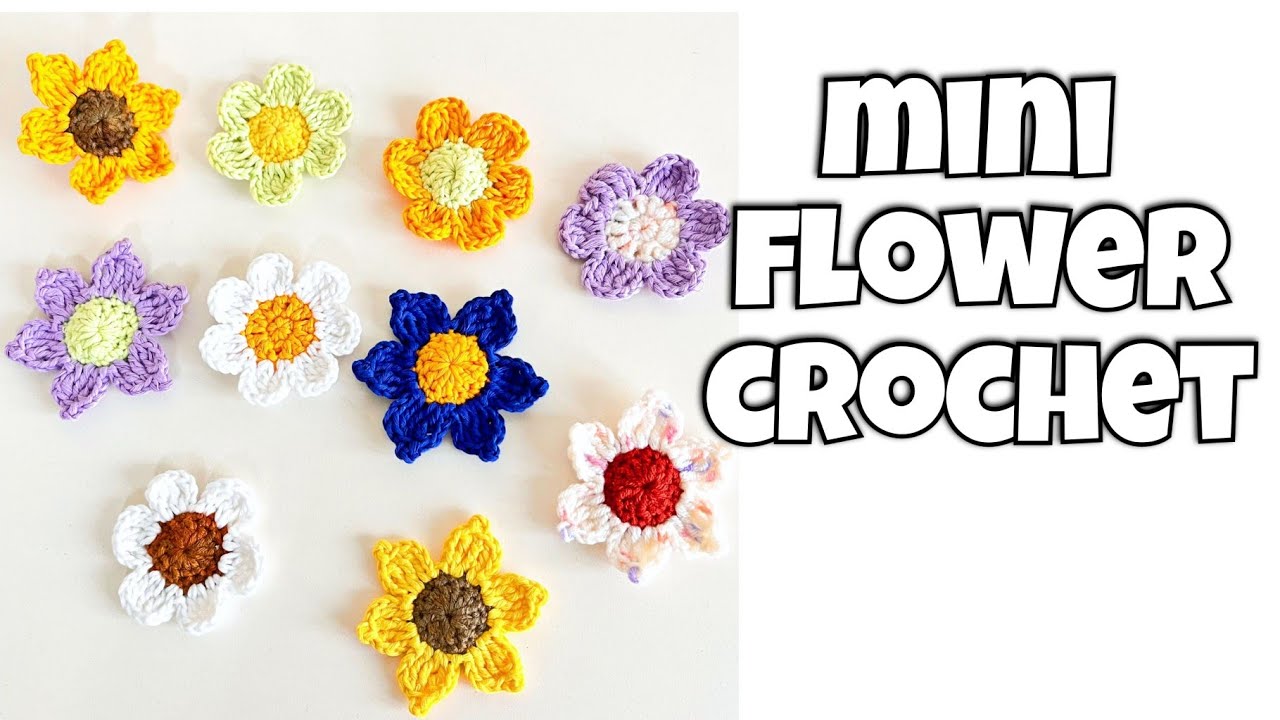How to make DIY mini FLOWERS | can be ornaments, rings, earrings, etc.