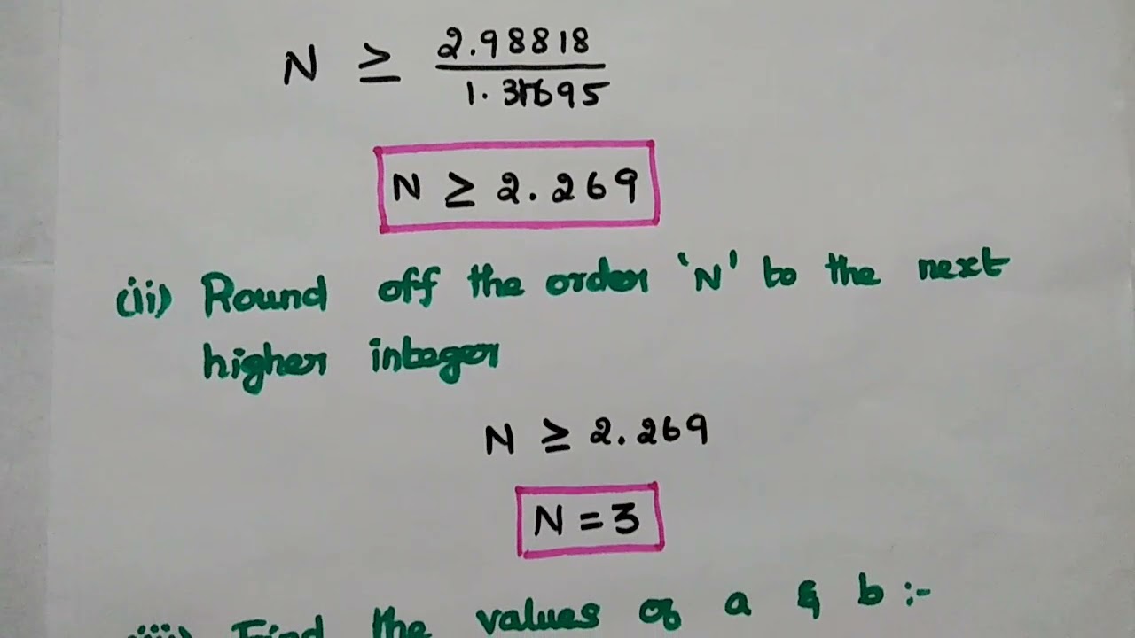 Problem#2 Solved - Analog Type-I Chebyshev LowPass Filter - DTSP