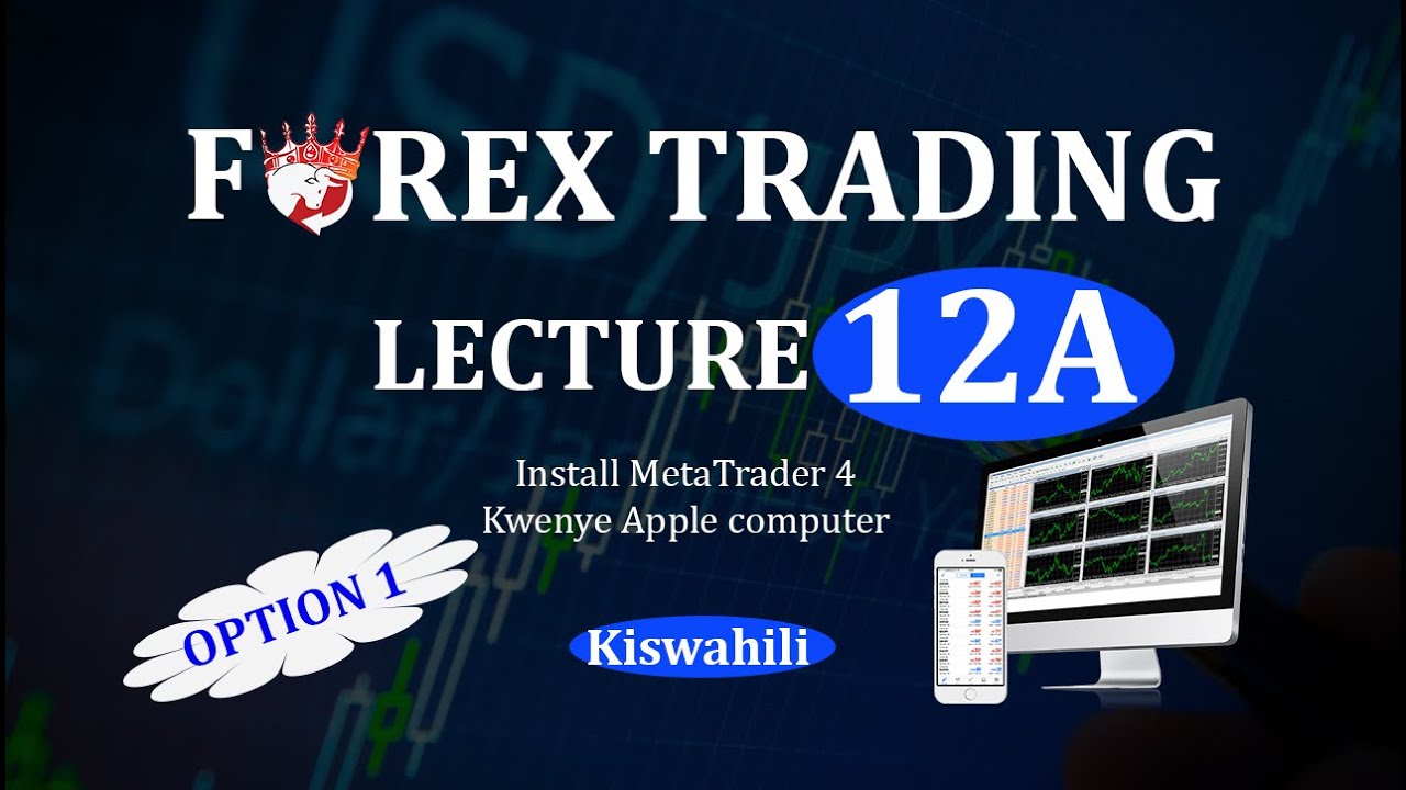 Lecture 12A   Namna ya 1 ya kuinstall MetaTrader 4 (MT4) kwenye Apple Computer || FOREX  TANZANIA