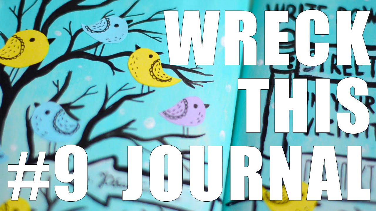 Wreck This Journal Everywhere #9 / Уничтожь меня #9