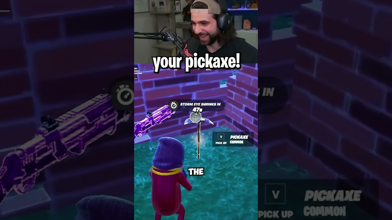 The Pickaxe That Broke Fortnite #fortnite #shorts