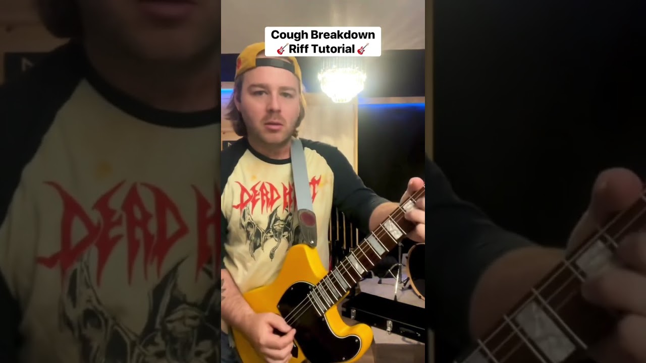 Cough Breakdown Riff Tutorial #GoodTerms #Cough #Tabs #GuitarTabs #Tutorial