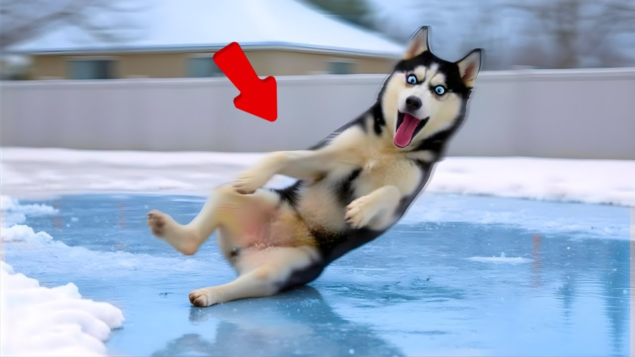 Animals vs Winter Cold - FUNNIEST Reactions Caught On Camera