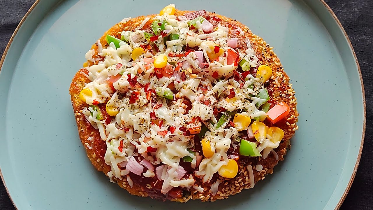Instant Handvo Pizza | इंस्टेंट हांडवो पिज़्ज़ा