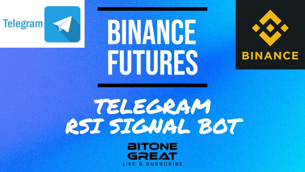 [Binance Futures] Realtime RSI signal Telegram Bot (Python API)