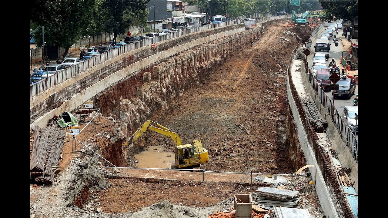 Perkembangan Proyek Underpass Mampang-Kuningan