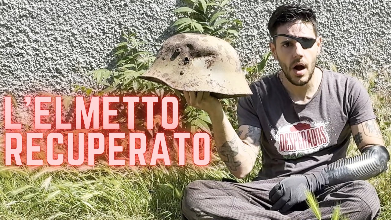 #97 Trovo un ELMETTO della PRIMA GUERRA ma la sua storia fa RABBRIVIDIRE!