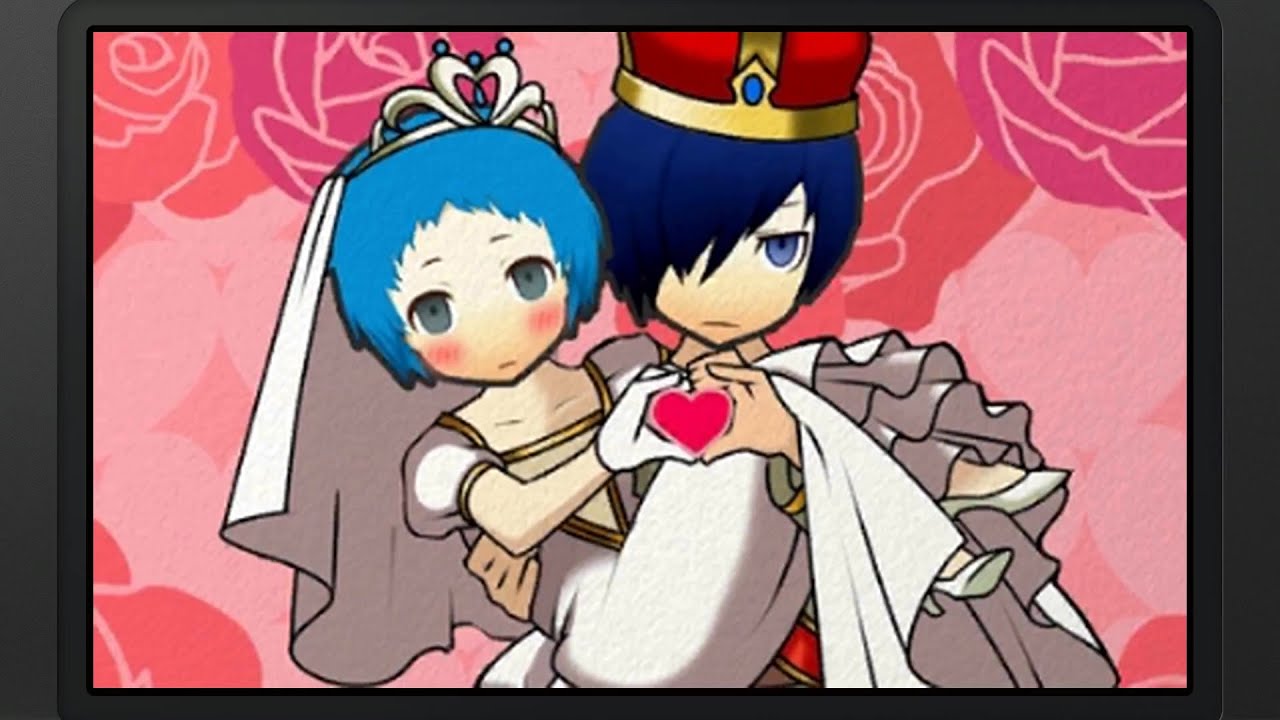 Persona Q: SotL - P3 MC & Fuuka Wedding (P3) [Group Date Cafe]