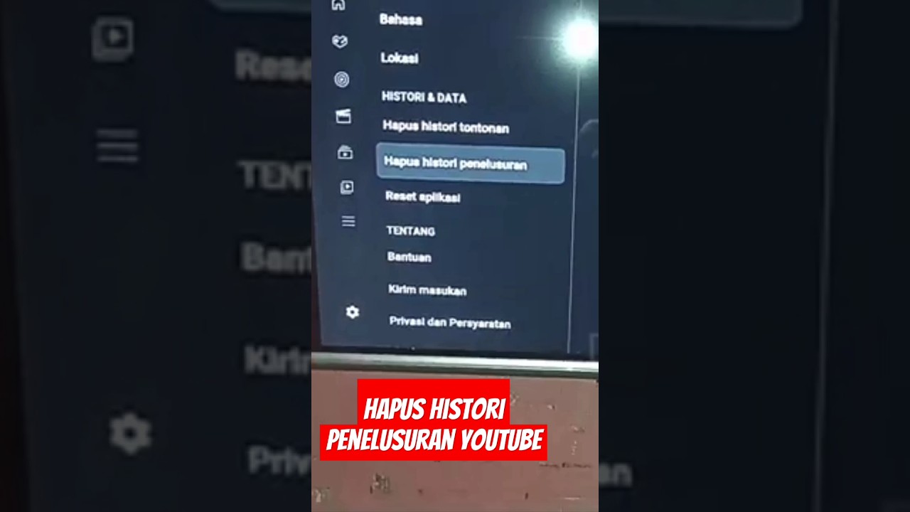 cara cepat!!! hapus histori penelusuran YouTube smart tv #shorts #coocaatv #tutorial