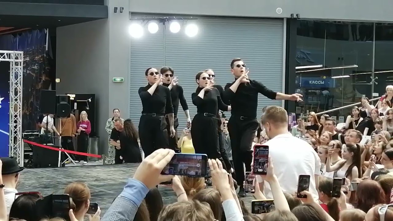 ds crew выступление в ТРЦ Гудок Самара