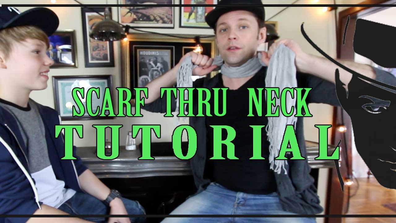 Scarf thru neck Tutorial -Julien Magic