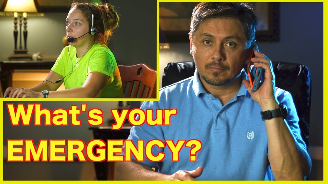 FRASES en caso de EMERGENCIA en inglés!!
