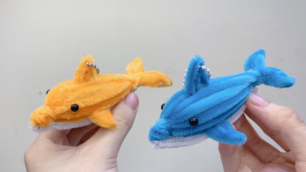【モールアート】DIY【手作り】イルカ DIY cute dolphin