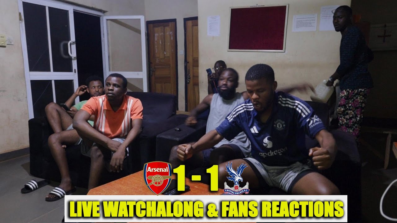 ARSENAL 1-1 CRYSTAL PALACE LIVE WATCHALONG HIGHLIGHT & FANS REACTIONS - EFL CUP 25/26