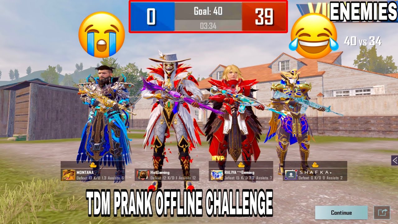 OMG🤯ALL PHARAOH X-SUITS🤑TDM OFFLINE GAMEPLAY 🔥CHALLENGE