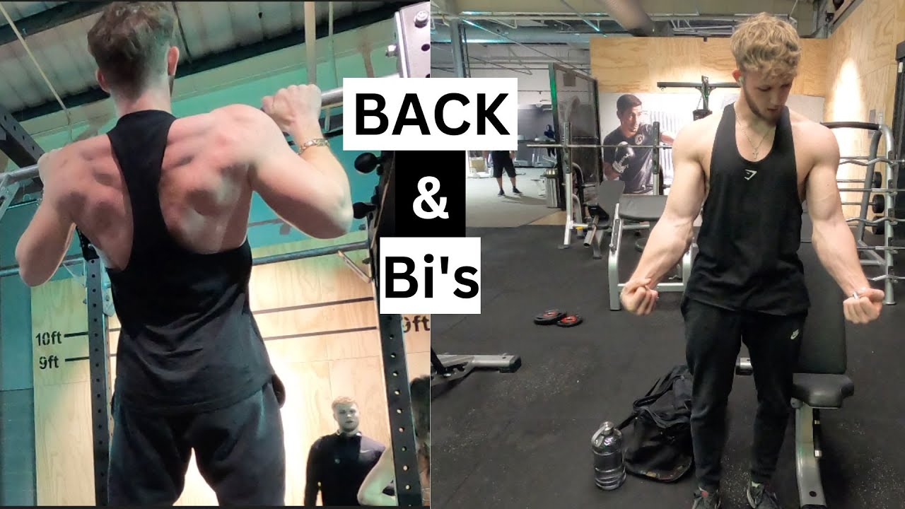 Walkthrough our Back & Bicep workout!