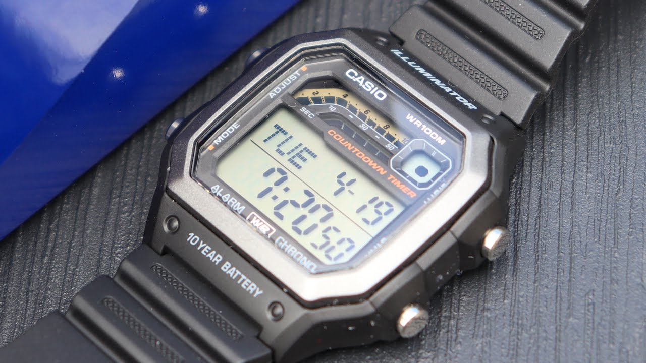 Casio WS-1600H поднимает планку
