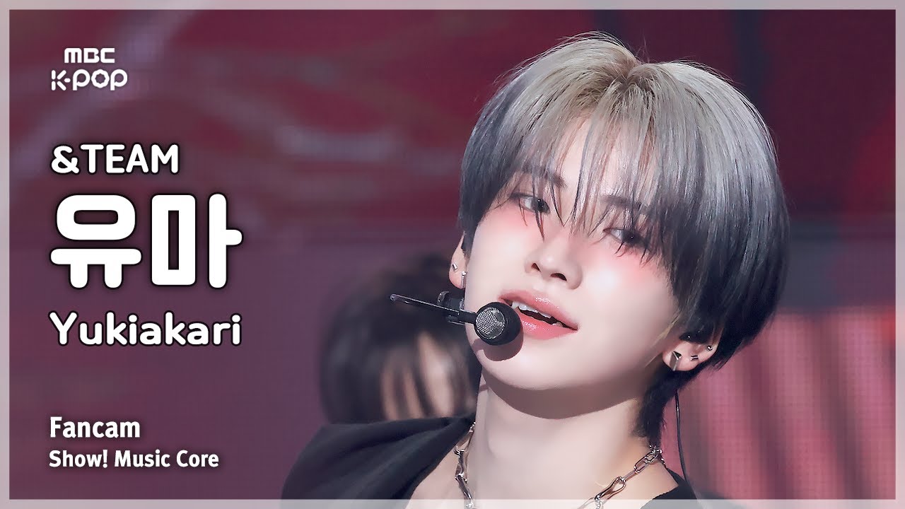 [#음중직캠] &TEAM YUMA (앤팀 유마) – Yukiakari (Korean ver.) FanCam | 쇼! 음악중심 | MBC250125
