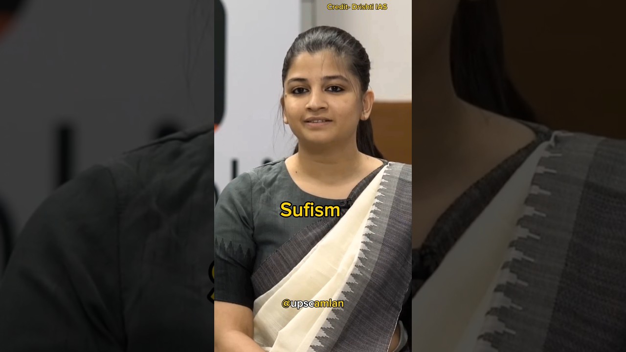 What is the philosophy of Sufism 😱|UPSC Interview..#shorts