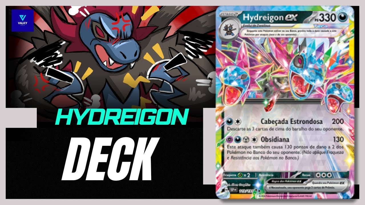 Hydreigon CAMPEÃO é realmente MUITO COMPETITIVO! | Pokémon TCG Live